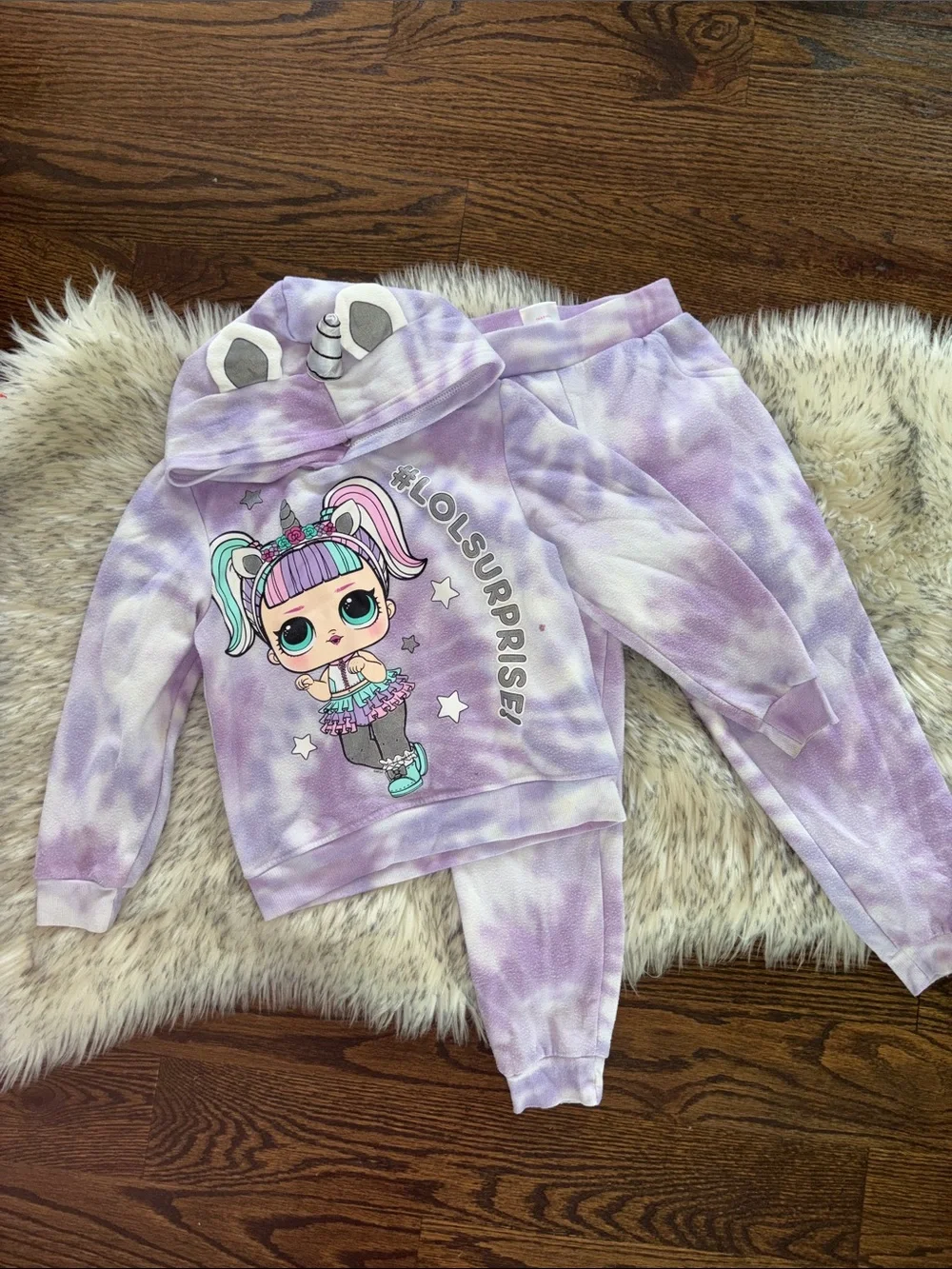 LOL Surprise Unicorn Doll Hoodie & SweatPants Set